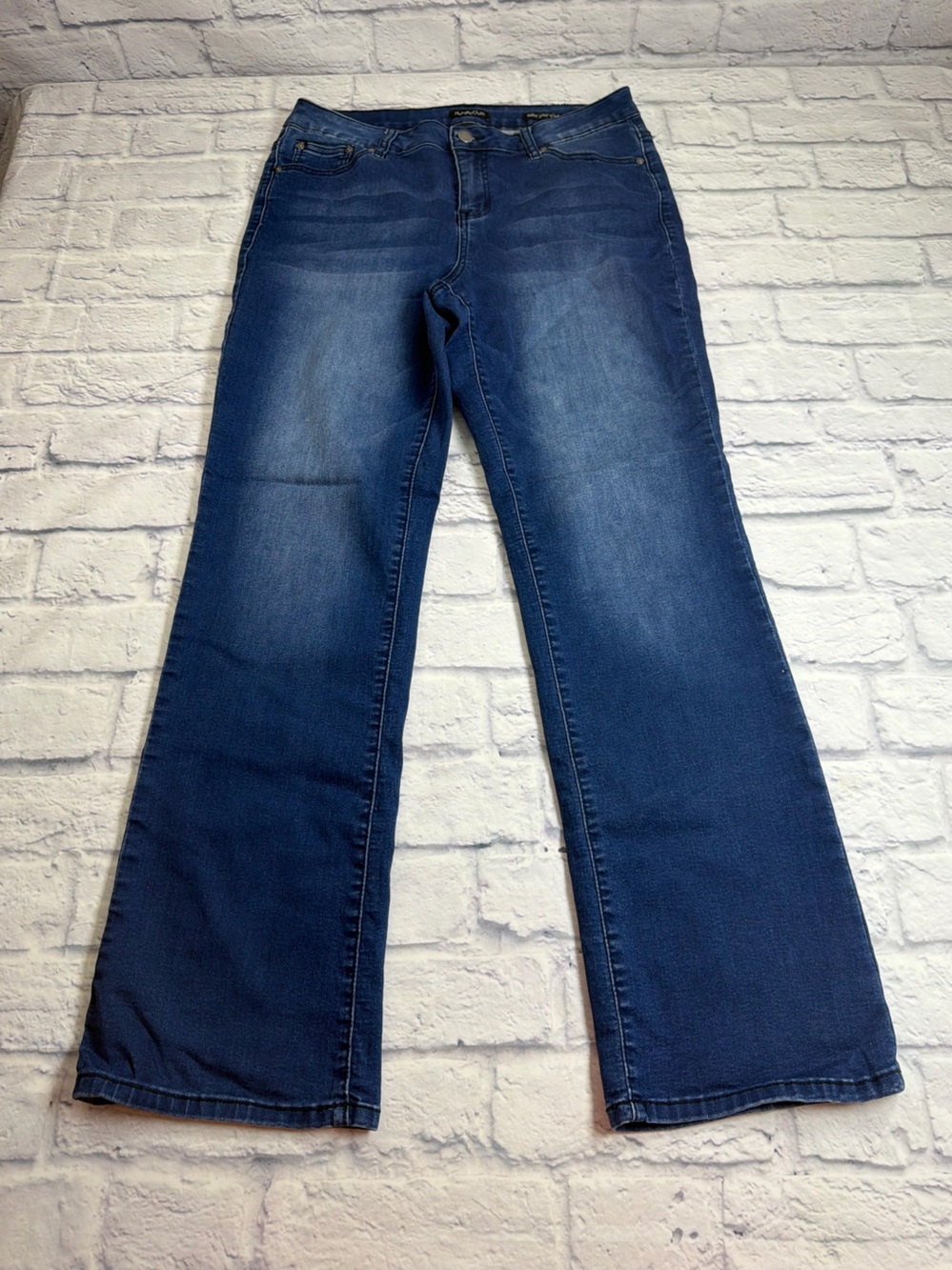 Needle & Cloth Slim Bootcut Dark Blue Jeans. Size 12.